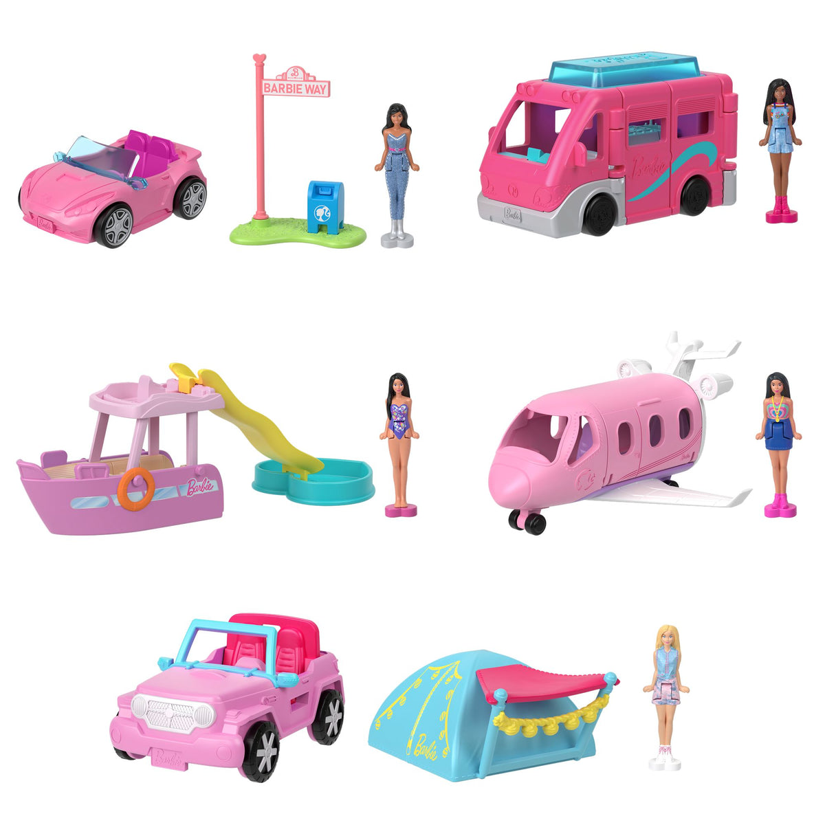 Mini Barbieland Adventure Toy Set