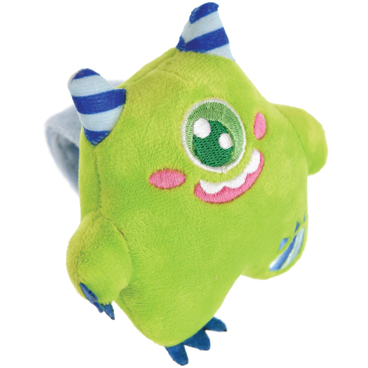 Green Monster Plush Slap Bracelet