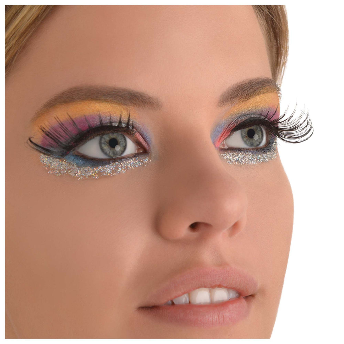 Flirty Black False Eyelashes - Halloween Costume Accessory