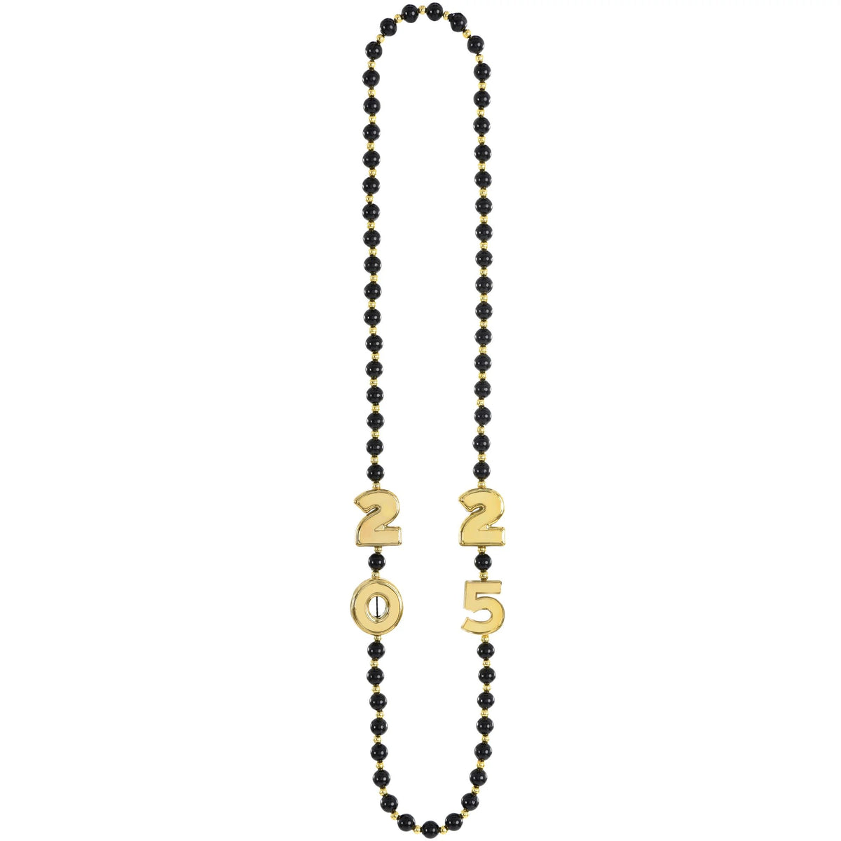 2025 New Year's Eve Celebration Bead Necklace