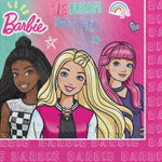 Barbie Dream Together Lunch Napkins - 6.5 In. x 6.5 In. - 16 Pack