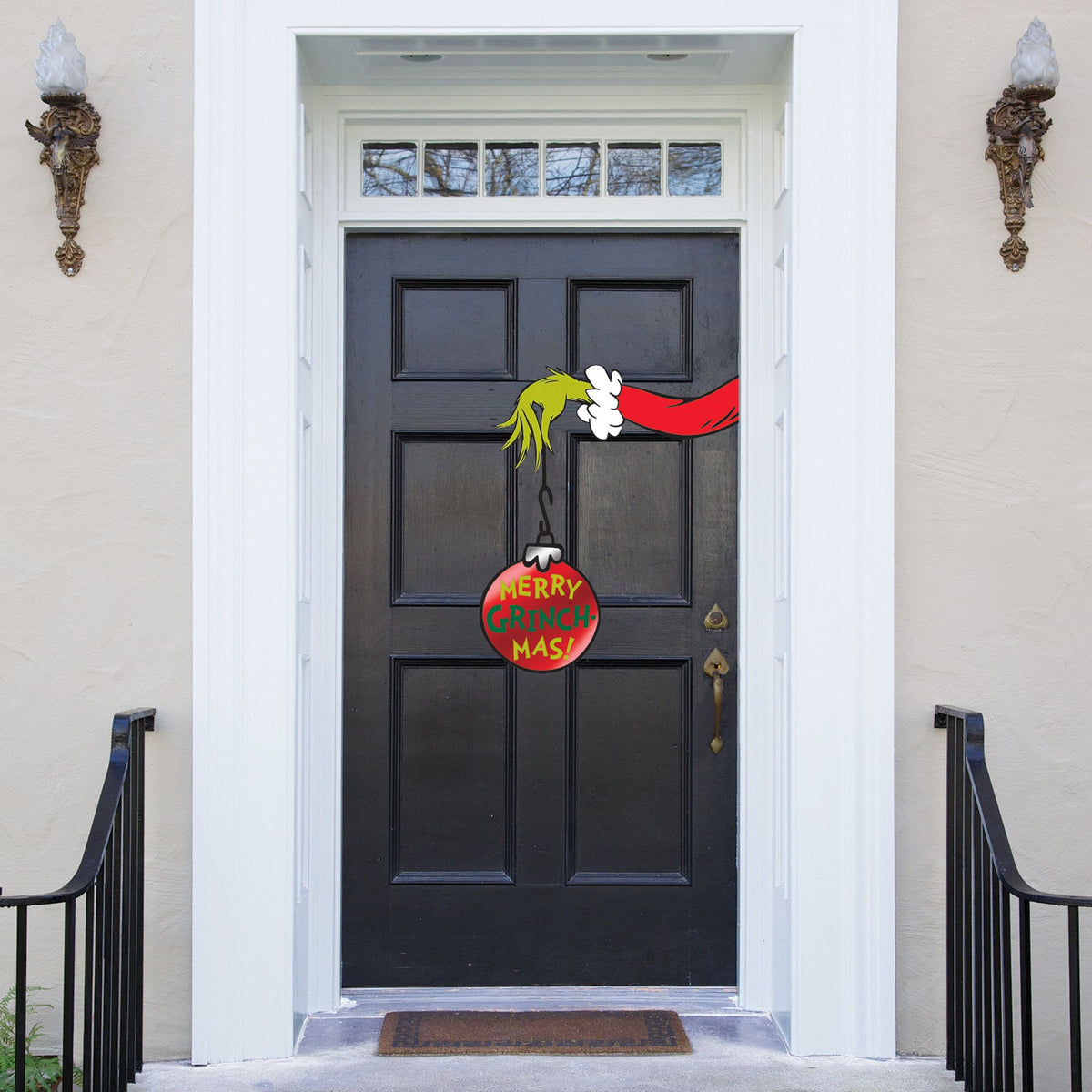 Dr. Seuss The Grinch "Merry Grinchmas" Door Decoration