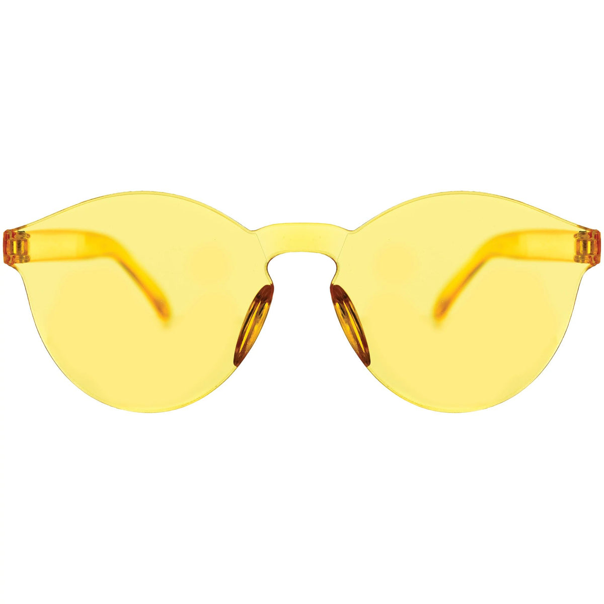 Vibrant Yellow Team Spirit Glasses