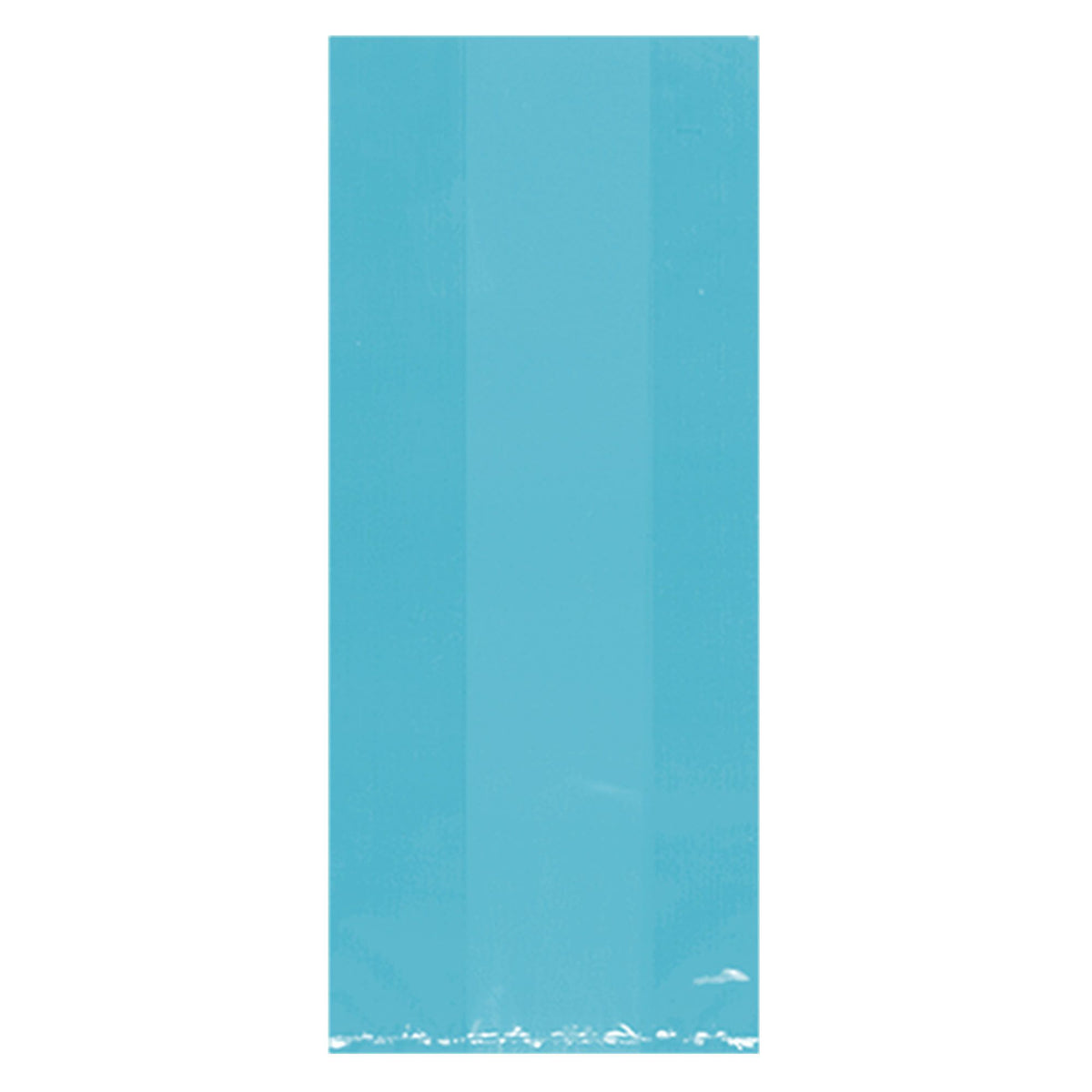 Blue Small Plastic Party Treat Bags - 25 Pack