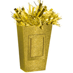 Sparkling Gold Customizable Balloon Weight Centerpiece