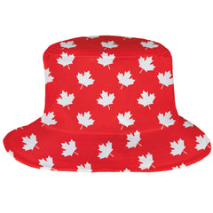 Canada Day Red Maple Leaf Bucket Hat