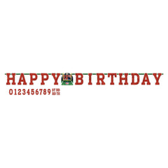 NFL Drive Customizable "Happy Birthday" Banner
