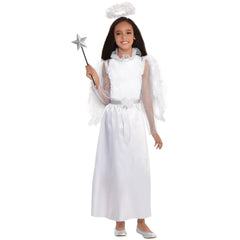Starlight Angel Costume for Girls with Halo & Wings