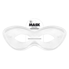 White Superhero Domino Mask - Costume Accessory