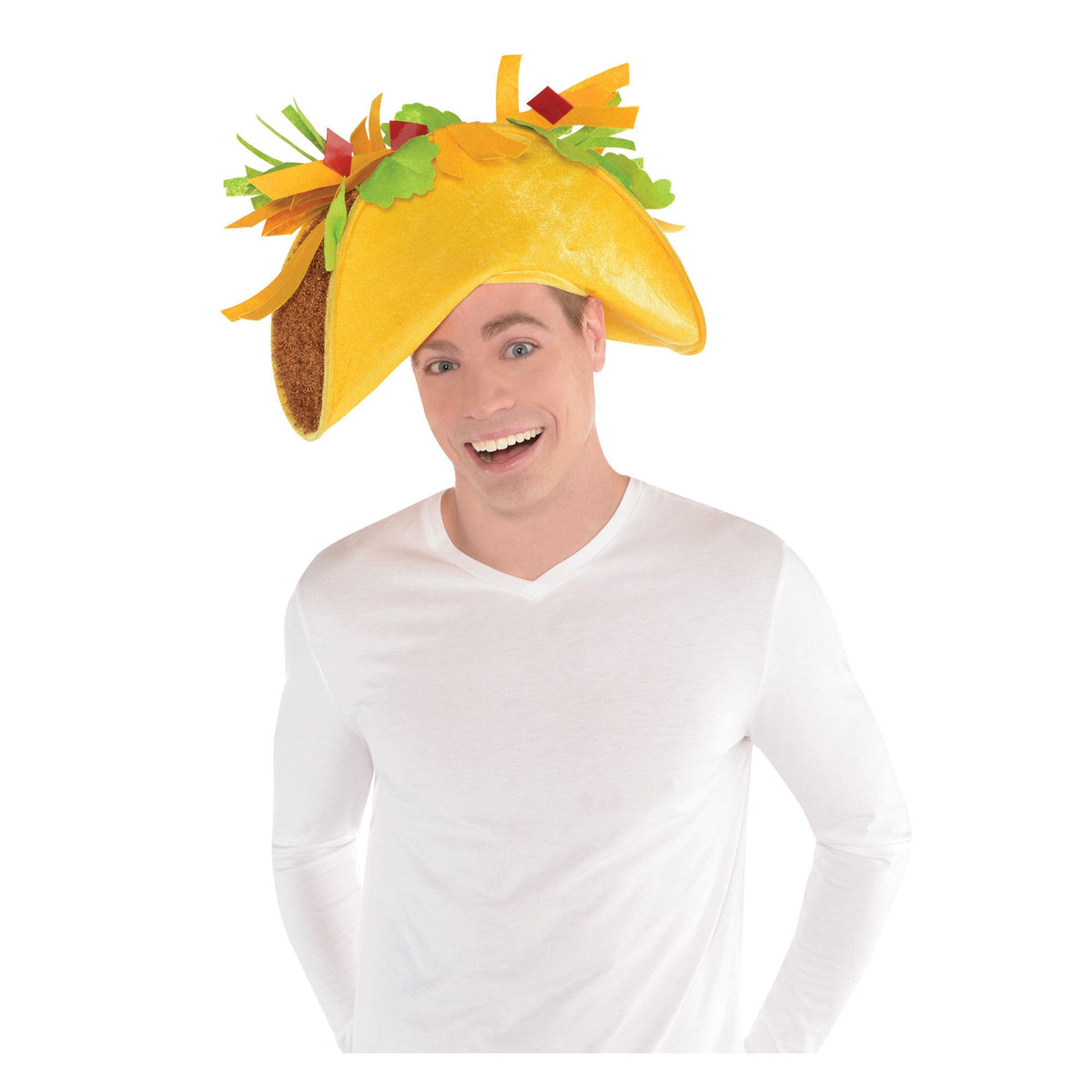 Fiesta Fun Giant Taco Hat - Novelty Wearable Accessory