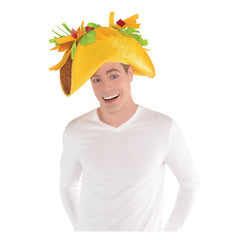 Fiesta Fun Giant Taco Hat - Novelty Wearable Accessory