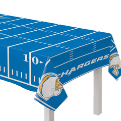 Los Angeles Chargers Plastic Table Cover - 54" x 96"