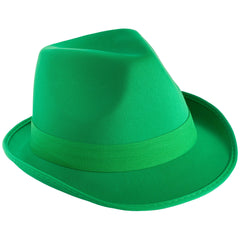 Green Fedora Hat - One Size