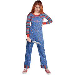 Women's Chucky Costume from Child's Play - Adult XL (14-16)