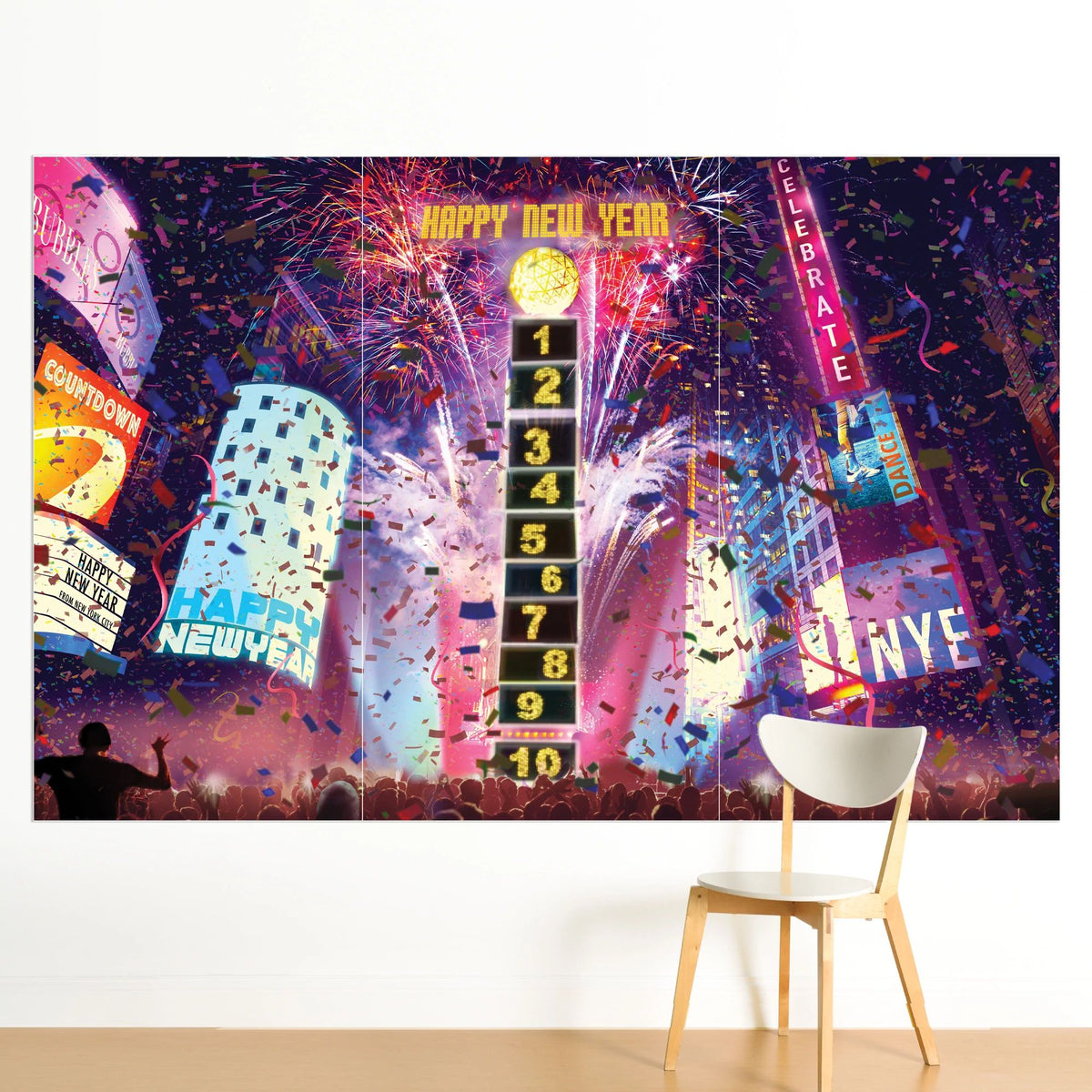 Times Square Deluxe New Year's Eve Scene Setter Kit