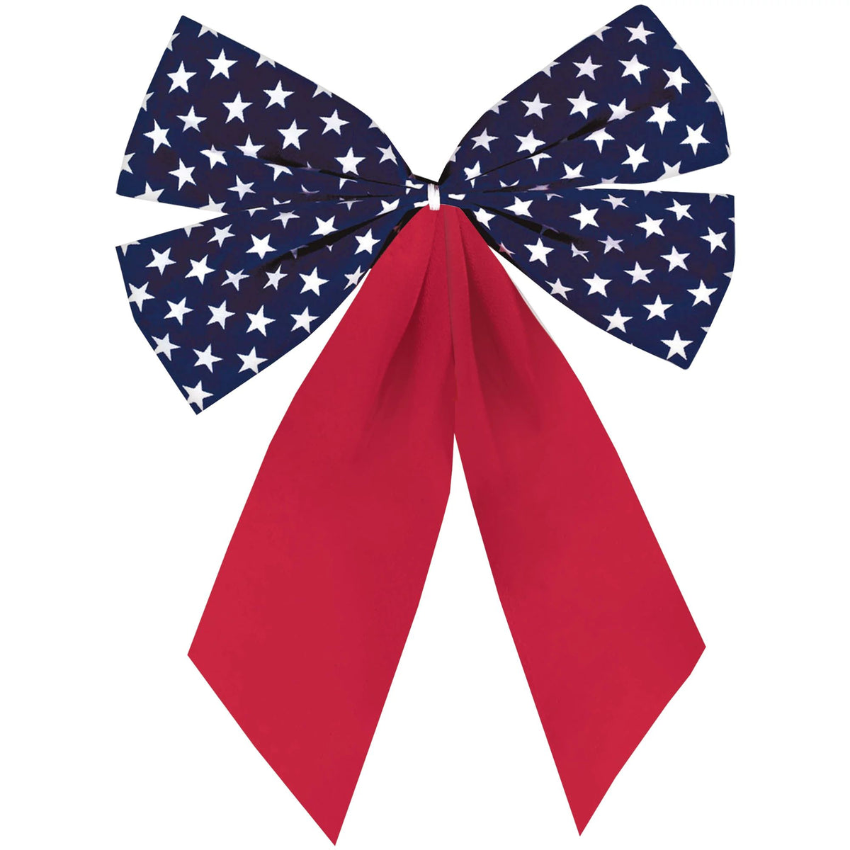 Patriotic Stars and Stripes Decorative Bow