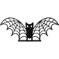 Bewitching Bat Metal Tabletop Sign