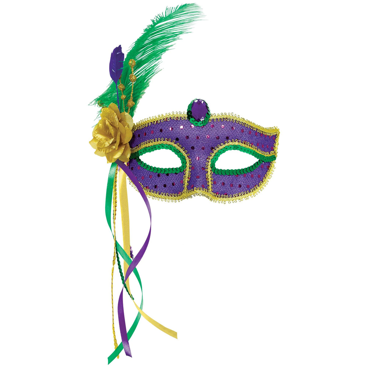 Mardi Gras Elegance Masquerade Mask