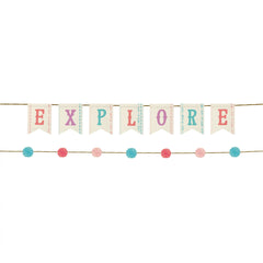 Free Spirit Canvas Pom Pom Banner
