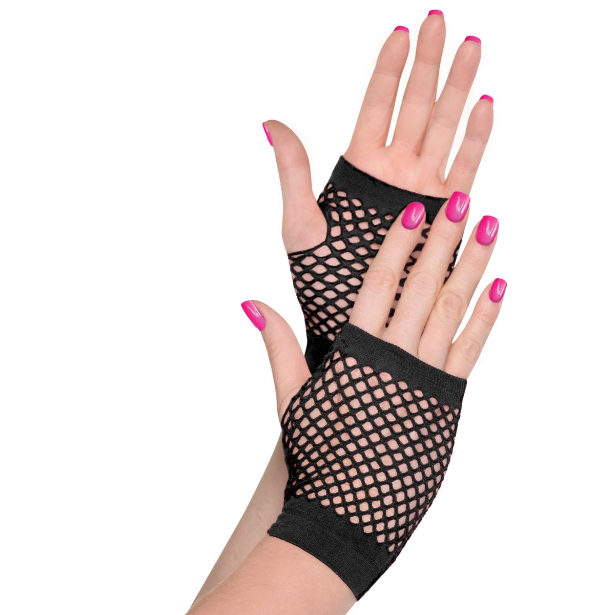 Short Fishnet Gloves - 80s Costume Accessory