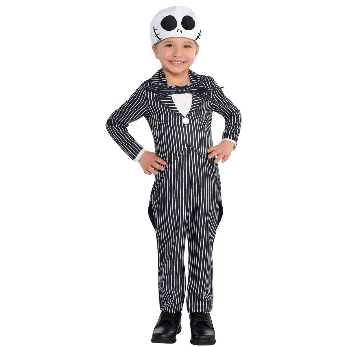 Jack Skellington Boys' Halloween Costume - Nightmare Before Christmas - Toddler (3-4)