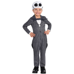 Jack Skellington Boys' Halloween Costume - Nightmare Before Christmas - Toddler (3-4)