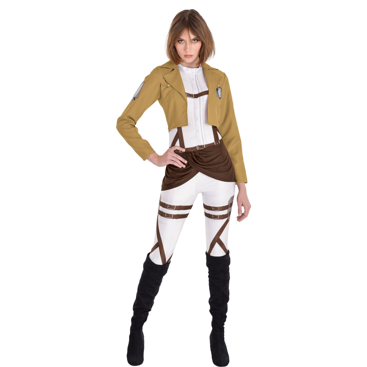 Women's Attack on Titan Halloween Costume - Adult S (2-4)