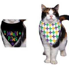 Mardi Paws Pet Bandana Set