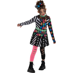 Girls' Carnival Terror Halloween Costume - Child L (12-14)