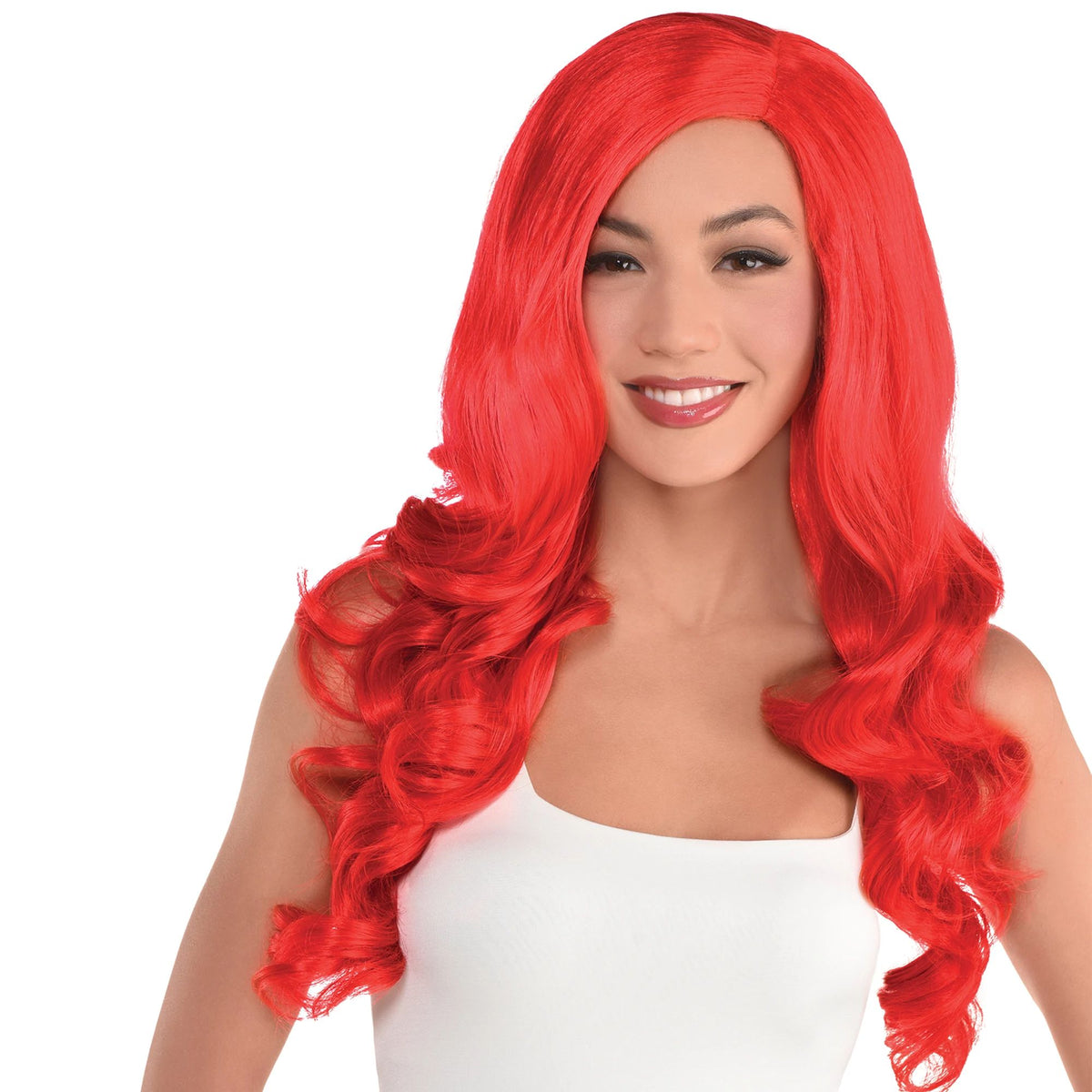 Long Glamorous Red Wig - One Size