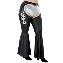 Cowgirl Women's Plus Size Halloween Chaps - Adult Plus