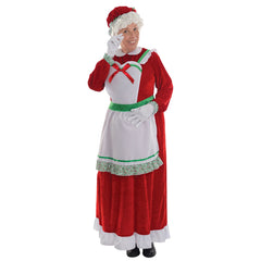 Deluxe Mrs. Claus Costume for Adults - Adult 2XL (18-20)
