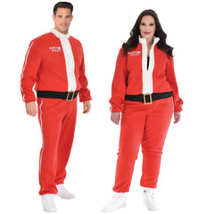 Santa Claus Tracksuit Costume - Adult XXL