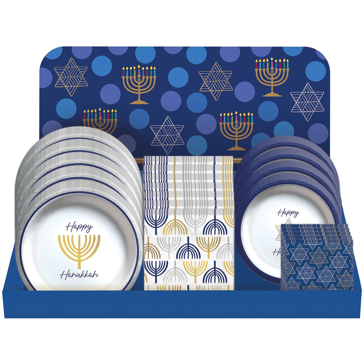 Festive Hanukkah Tableware Set