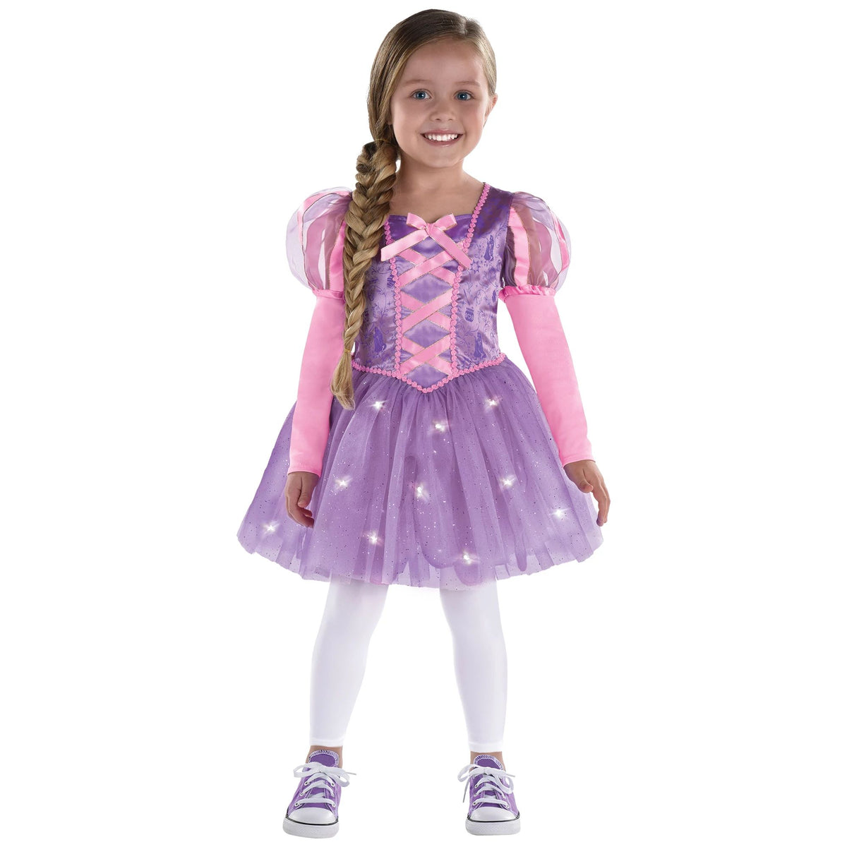 Disney Rapunzel Light-Up Princess Dress Costume for Kids