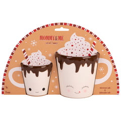 Mommy & Me Ceramic Christmas Mug Set