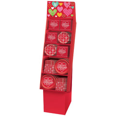 Valentine's Day Festive Tableware Display