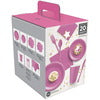 Bright Pink Tableware Kit - 20 Count