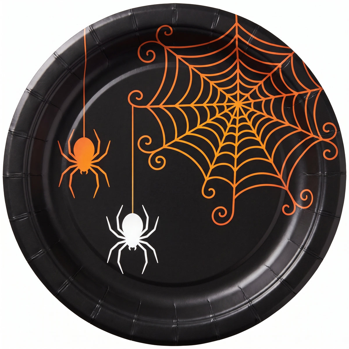 Spooky Spider 6.75" Halloween Paper Plates