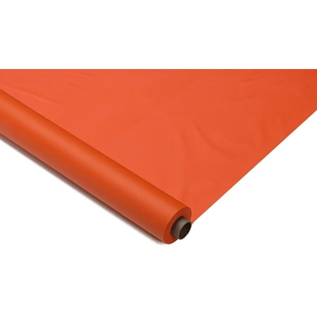 40 In. x 100 Ft. Orange Table Roll