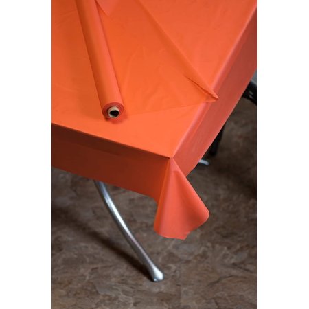 40 In. x 100 Ft. Orange Table Roll