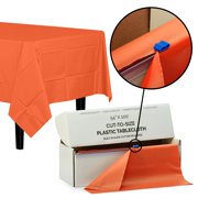 54 In. x 100 Ft. Cut To Size Table Roll | Orange