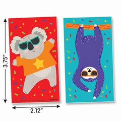 Animal Fun Notepad Mega Pack - Koala & Sloth Designs, 24 Pack