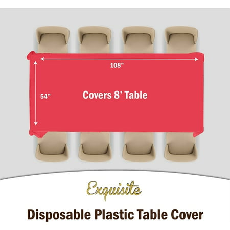 54 In. x 300 Ft. Cut To Size Table Roll | Orange