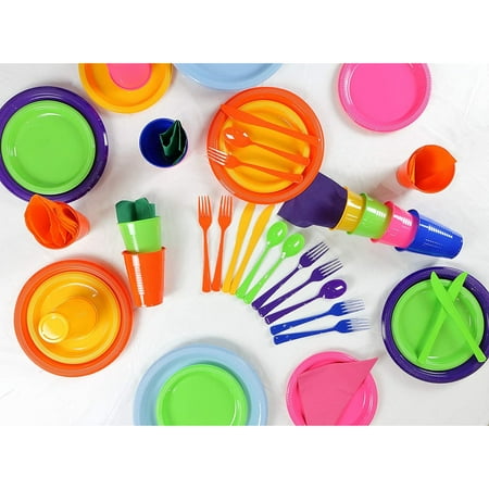 Orange Cutlery Combo Pack | 24 Count