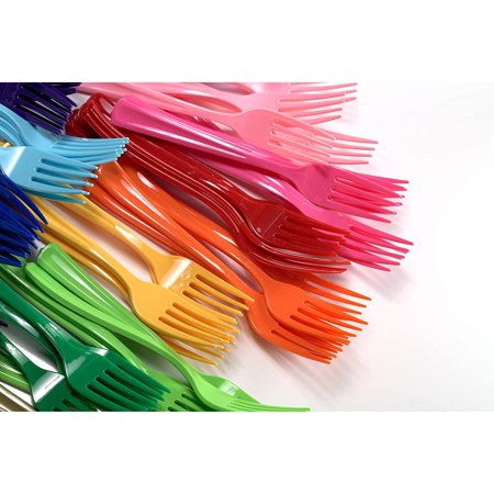 Orange Cutlery Combo Pack | 24 Count