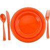 Orange Cutlery Combo Pack | 24 Count