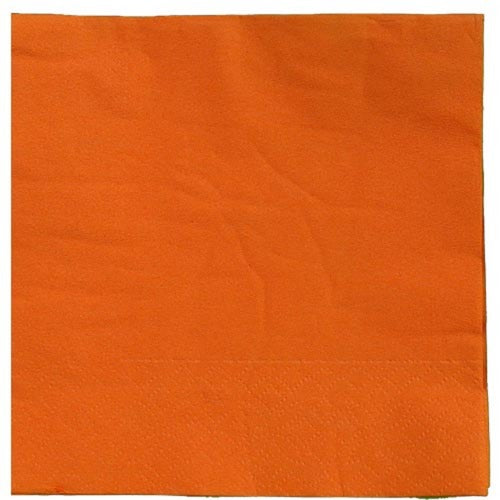 Orange Luncheon Napkins | 20 Count