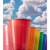 12 Oz. Cerise Plastic Cups | 50 Count