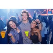 16 Oz. Neon Assorted Color Plastic Cups | 120 Count